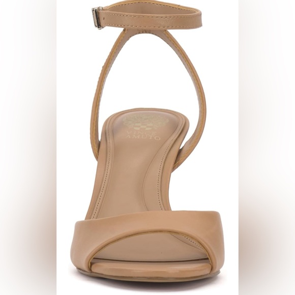 NEW Vince Camuto Arilene High Heel Sandal  9.5 Nude Beige - Picture 5 of 8
